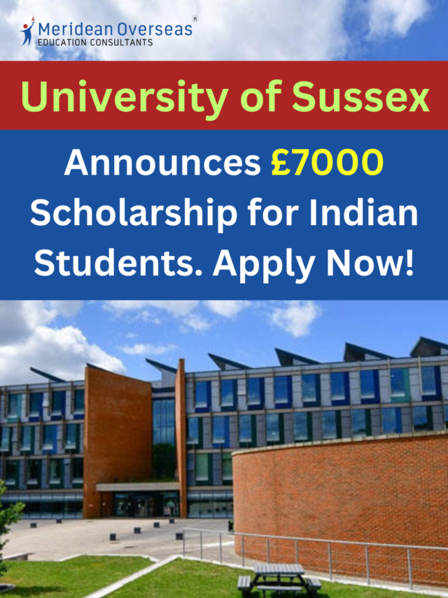 University of Sussex Announces £7000 Scholarship for Indian Students