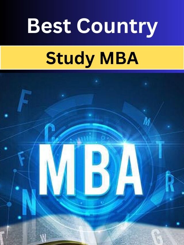 Best Country to study MBA 2024!