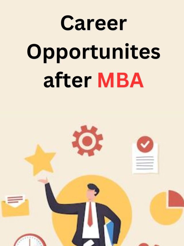 Career Opportunities after MBA 2024!