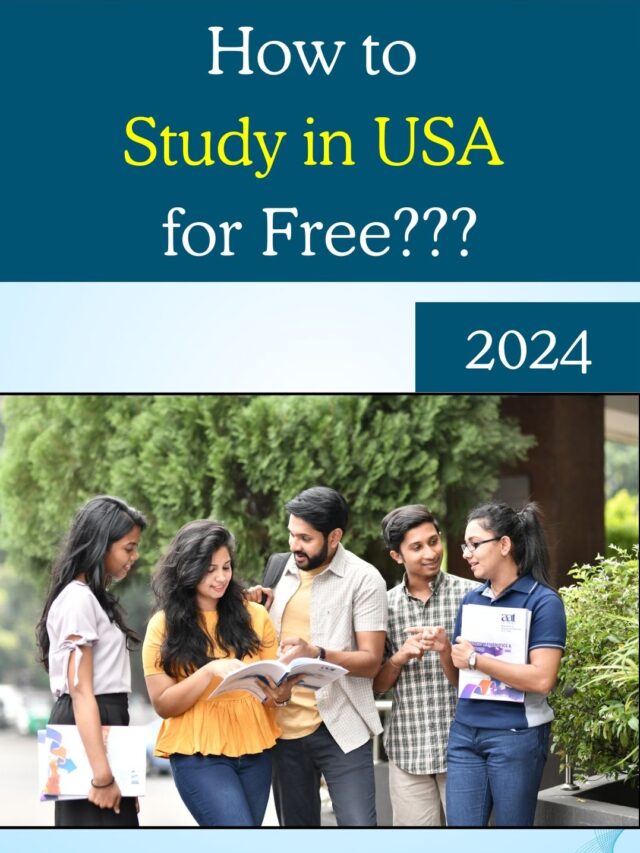 How to Study in USA for Free in 2024