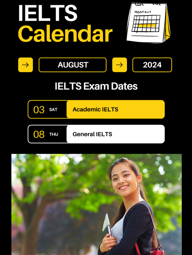 IELTS Exam Dates for August 2024