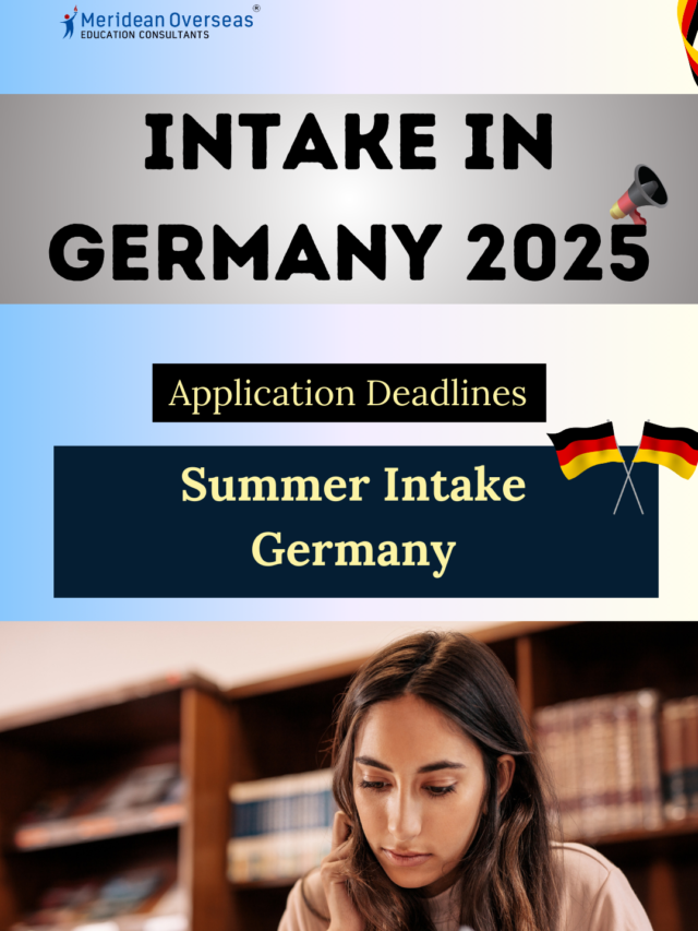 Intake in Germany 2025 : Summer Intake Deadlines, Fees, Eligibility